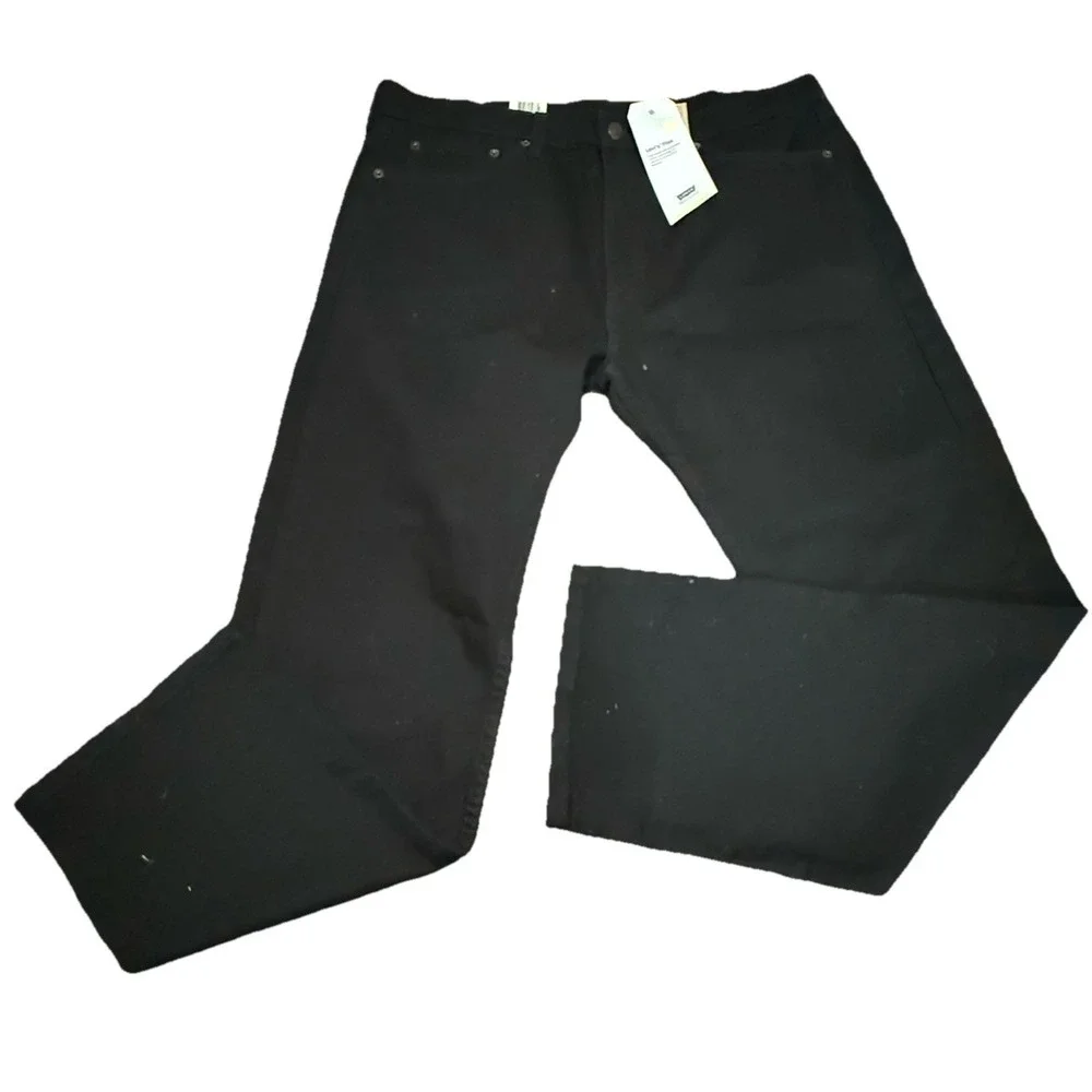 Levi's 505 Regular Fit Stretch Straight Leg Jeans ~ Levi's Flex ~ Men's 38 x 30 - Picture 1 of 9